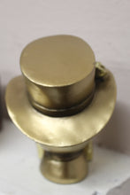 Load image into Gallery viewer, Gold Man Top Hat Skull Head - 13cm