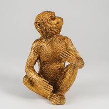 Load image into Gallery viewer, Gold Coloured Monkey Bottle Holder
