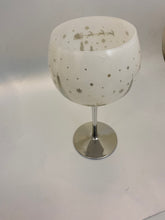 Load image into Gallery viewer, Silver and White Winter Wonderland Gin Glass