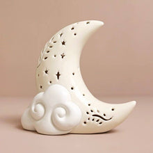 Load image into Gallery viewer, Ceramic LED Celestial Moon Light