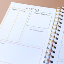 Load image into Gallery viewer, Yoga Themed Positivity and Wellbeing Planner