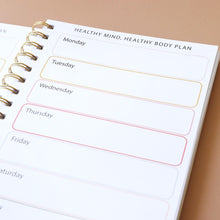 Load image into Gallery viewer, Yoga Themed Positivity and Wellbeing Planner