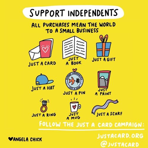 JUST A CARD Indie Week at Honey Bee Home