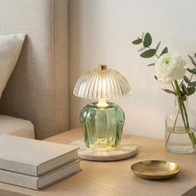 Load image into Gallery viewer, The Celadom Bloom Battery Operated LED Lamp | Golden Bloom