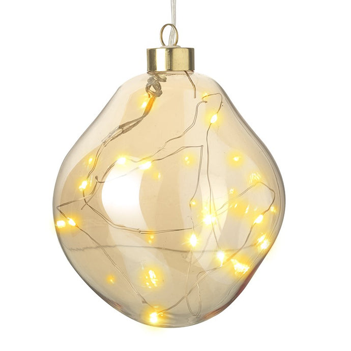Glass LED Glass Pendant Globe Light