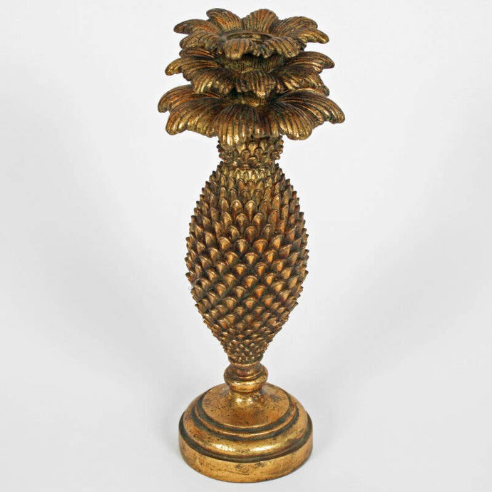 Gold Pineapple Candle Holder - 45cm