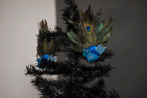 Peacock Feather Tree Clip