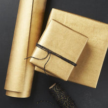 Load image into Gallery viewer, metallic-gift-wrap-kraft-gold-wrapping-paper.jpg