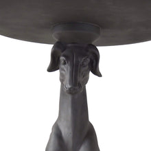 Load image into Gallery viewer, Matte Black Greyhound Side Table