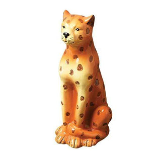 Sitting Leopard Ornament - 27cm