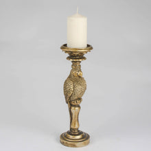 Load image into Gallery viewer, Gold Parrot Candle Holder - 30cm