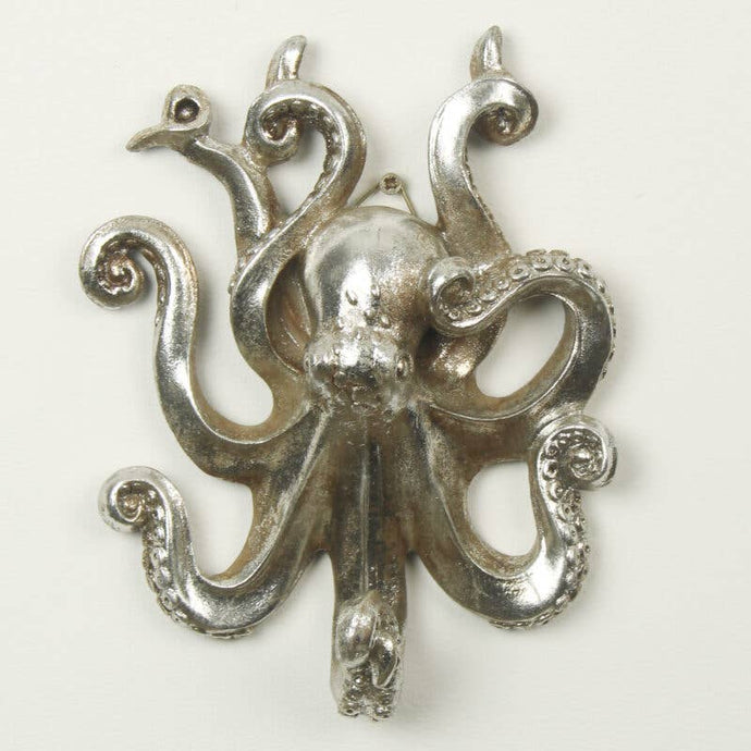 Silver Colour Octopus Wall Hook