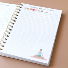 Load image into Gallery viewer, Yoga Themed Positivity and Wellbeing Planner